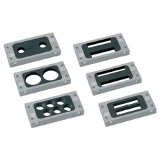 Kabelová průchodková objímka KDT/S 2x35 dvoudílná černá MURRPLASTIK MR-87175440