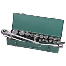 Sada hlavic dvanáctihran 3/4'' 21dílů HONITON H6021M
