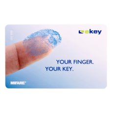 ekey biometric 101690 Karta Mifare Desfire ekey RFID 2k logo,