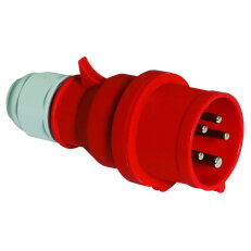 Vidlice 32A 5p 400V IP44 6h Quick-Connect BALS 2148