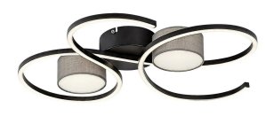 SHIENA LED 40W IP20 matná černá RABALUX 71116