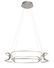 FRINGILLA LED 67W IP20 stříbro RABALUX 72010