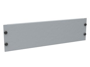ZPR-03-G Záslepka plastový zámek 19" 3U RAL 7035, ZPR-03-G   SOLARIX 80192047