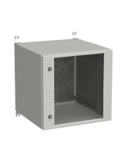 Rozvadeč nástěnný venkovní LC-20 12U 600x600 dveře sklo 2x1bod.zámek