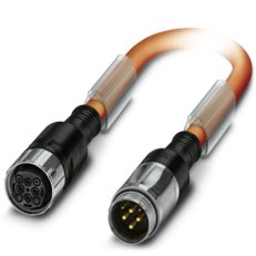 K-5E-M40 M9/010-C03/M40 F8 Zástrčka oboustranně zastříknutá plastem 1620347