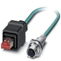 VS-M12FSBP-PPC/PL-93E-LI/2,0 Osazený kabel Ethernet 1406603