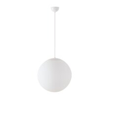 Závěsné svítidlo se skleněným stínidlem OSMONT ADRIA S3 13W IP40 E27 PIR bílá