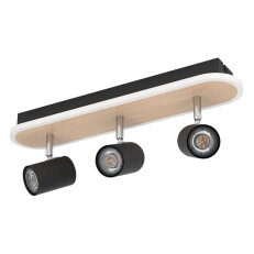 Bodové svítidlo RIMBOCCHI LED dřevo/černá 20W IP20 EGLO 901633