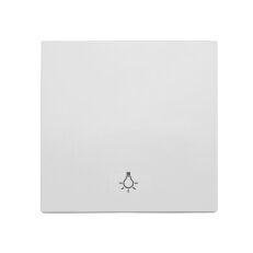 Kryt spínačů a ovladačů, symbol světlo, bílý SCHRACK EV102005--