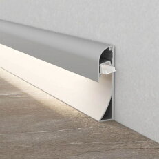 PRF120 WALL MOUNTING AL. PROFILE (PLINTH