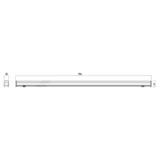 XSTICK IP65 LINEAR FITTING 12W 24V DC RG