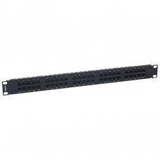 LIN TELEFONNÍ 19'' PATCHPANEL 50 PORTŮ RJ45 110 PŘIPOJENÍ LEGRAND 033579