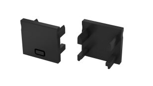Koncovka profilu EC-PROFIL FALCO BLACK HT (12-1032-01) GREENLUX GXLP2461