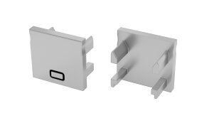 Koncovka profilu EC-PROFIL FALCO GRAY HT (12-1034-01) GREENLUX GXLP2462