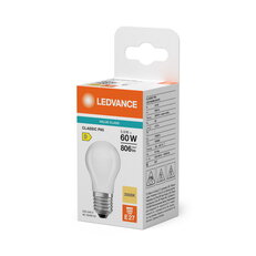 Světelný zdroj LED CLASSIC P V 5.9W 830 Frosted E27 LEDVANCE 4099854482304
