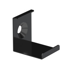 Kovový úchyt k profilu RS2, RD2, RF černá MCLED ML-762.412.43.0