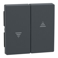 Klapka, Merten System M, pro žaluziový ovladač, antracit, matný plast 435514