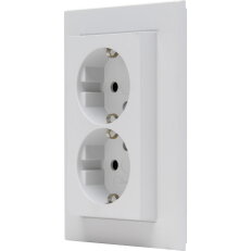 HK07 - Double earthed socket outlet with