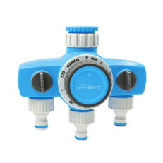 Zahradní rozbočovač s časovačem 3-cestný AQUACRAFT SK290030