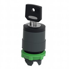 Schneider ZB5AG210 OVL.HLAVICE OTOČNÁ SE ZÁMKEM