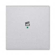 ABB Levit M Kryt 1násobný symbol scény titanová 6220H-A01003 70