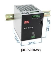 Napájecí zdroj na DIN 960W 36V MEAN WELL XDR-960-36