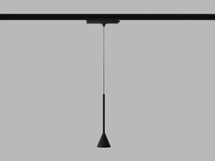 Lištové svítidlo TRACK KONO Z , B CASAMBI 6W 3000K UGR černá LED2 7490133CS
