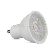 LED Spotlight 6W GU10 Ripple Plastic 4000K 110° Dimmable VT-247D,, SKU211991