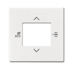 ABB KNX Kryt pro termostat prostorový studio bílá 6109/03-84-500