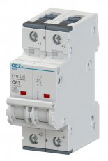 LTN-UC-4C-2 Jistič In 4A,Ue AC 230/400V/DC 220/440V, ch.C, 2pól, 10 kA OEZ:41862