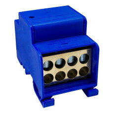 Distribuční blok DTB 2x120/8x35 modrý ELEKTRO BEČOV UB2120BK12