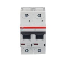 S802S-B40 jistič 2p char. B 40A s klecovou svorkou Icu 50kA ABB 2CCS862001R0405