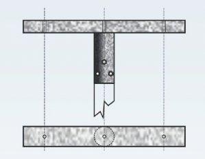 KR 2/114 držár pro reflektory