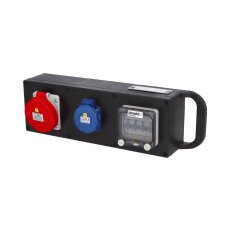 Zásuvková skříň RB10100000.0 /4105 RubberBOX IP65 přenosná, jištěná bez chrániče