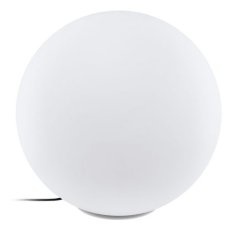 Venkovní stojací svítidlo MONTEROLO KOULE d600 bílá 40W IP65 EGLO 98104