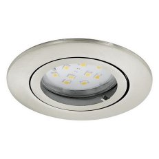 Zápustné svítidlo TEDO SET 3xGU10-LED 5W 3000K NICKE 13,8W IP20 EGLO 31689