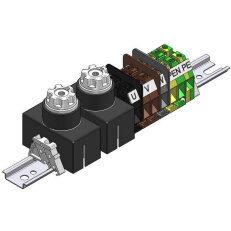 Stožárová výzbroj SV B 6.16.4/2 (dva nosiče pojistek) ELEKTRO BEČOV H441211