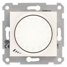 Sedna Stmívač otočný tlačítkové spínání RL 40-1000 W/VA 1 Cream SCHNEIDER