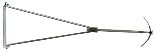 Okapová podpěra pro prům. 7-10mm FeZn nastavitelná v rozsahu 1,00-1,15m