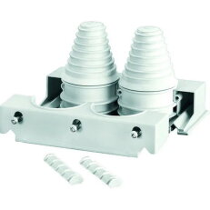 Kabelová vývodka s přírubou dělená ENYSTAR, průměr 2x 30-72 mm HENSEL FP FG 282