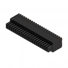 Zásuvný konektor DPS B2CF 3.50/44/180 SN BK BX WEIDMÜLLER 2558490000