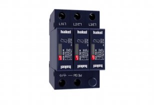 Svodič rázového přepětí HSA-150/3+0 M SPD typ 2+3 HAKEL 27512
