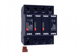 Svodič rázového přepětí HSA-385/3+1 S SPD typ 2+3 HAKEL 24567