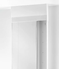 OBO COF JOP18M Stropní uzávěr 360x155x80 čistě bílá Polystyrol PS