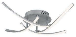 Tatjana LED 30W IP20 4000K stříbro RABALUX 3145