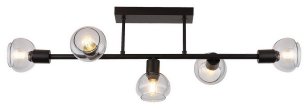 Sullivan E14 5x 40W IP20 černá RABALUX 3296