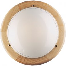 Stropní svítidlo Punto 300 dřevo světlé 60W IP20 E27 COMPOLUX 912013/80