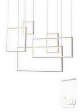 Závěsné svítidlo PLANA SU LED 80W 3000K SAND WHITE REDO 01-2316