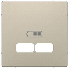 Centrální deska, Merten D-Life, pro 2xUSB, Sahara    SCHNEIDER MTN4367-6033