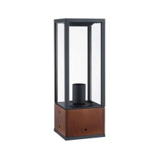 Světelný objekt Timba IP44 hranaté 400mm max. 60W 230V dřevo E27 dřevo 94675